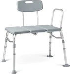 Medline Transfer Bench Bathtub Shower Seat 400 Lb Adjustable Tool-free #R023. Fixed Price $52.46.