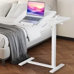 Adjustable Overbed With Wheels, Mobile Rolling Laptop Desk. Fixed Price $58.50.