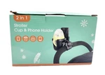 Accmor Stroller Cup With Phone Holder, Bike Universal, New. Fixed Price $12.25.