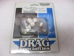 Drag Specialties Chrome 1/4 In. Socket Head Allen Bolt Covers 2402-0112. Fixed Price $5.00.