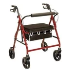 Probasics Big & Tall Rolling Walker Rollator With Seat Back RLAB8BG. Fixed Price $195.99.