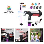 Adjustable Folding Walking Cane With Led Lights For Secure Night Use. Fixed Price $51.99.