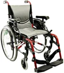 Karman S-ergo 305 Ultra Lightweight Ergonomic Wheelchair 18", Red. Fixed Price $760.00.