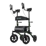 Elenker All-terrain Upright Rollator Walker, Stand Rolling Scratch & Dent. Fixed Price $142.18.