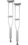Medline Aluminum Crutches For Kids, Adults & Seniors, Walking Aid, 300 Lb Weight. Fixed Price $39.95.