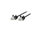 Belkin 25FT RJ-45 Cat 6 Network Ethernet Patch Cable 28 Awg CE001B25-BLK-S RJ45. Fixed Price $7.99.