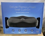 Deluxe Memory Foam Seat Cushion - New Ergonomic Comfort & Support. Fixed Price $21.71.