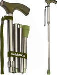Switch Sticks Walking Cane For Women, Foldable And Adjustable From 32-37. Fixed Price $31.56.