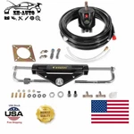 Boat Hydraulic Steering System Kit For Marine Outboard Cylinder Helm 150HP. Fixed Price $498.99.