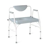Medline Bariatric Drop-arm Commode Heavy Duty Steel Toilet Chair 1000LB Capacity. Fixed Price $116.43.