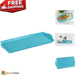 Stylish Turquoise Melamine Tidbit Tray Bpa-free & Food Safe Serving Platter. Fixed Price $24.49.