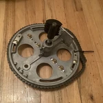 Gal Elevator Door Operator Drive Pulley ACST-0015N With Chain And Set Of Cams. Fixed Price $200.00.