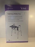 Dmi Mobility Fold Away Walker Tray With Cup Holders New Open Box Gray. Fixed Price $15.99.