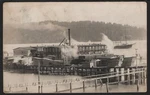North Bend Rppc 1910'S Box Factory & Coos Bay Barkentine At Anchor Marshfield. Fixed Price $24.99.