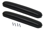 New Heavy Duty Desk Length (10-1/4") Wheelchair Arm Pads, Black (pair) Universal. Fixed Price $17.95.