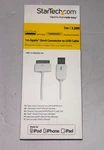 Startech 1M, 3.28FT Apple Dock Connector Cable USB2ADC1M Ipod Iphone Ipad. Fixed Price $9.99.