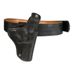 Don Hume H738 Leather Shoulder Holster Rig Black Size Large 43 Inch Strap Hook. Fixed Price $55.00.
