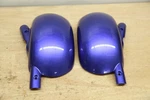 Fender Set For Merits Vision Sport Power Chair -- Wheel Tire Covers Blue Shrouds. Fixed Price $38.45.