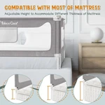 Universal 74 Bed Safety Rail For Toddlers. Fixed Price $57.77.