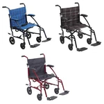 Drive Medical Fly-lite 19" Aluminum Transport Wheelchair New. Fixed Price $269.00.