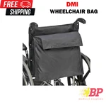 Dmi Wheelchair Bag Storage Backpack Straps For Quick And Easy Install - Black. Fixed Price $19.95.