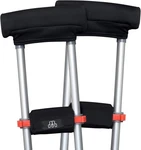 Mdub Medical Underarm Crutch Pads & Hand Grip Covers Washable Comfortable Black. Fixed Price $16.99.