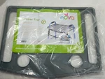 New Nova Medical Products Walker Tray Two Cup Holders Easy Down Grey. Fixed Price $29.99.