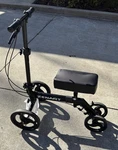 Zenart Knee Scooter Steerable Walker MT-9253 New Black. Fixed Price $69.99.