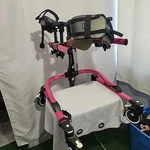 Rifton Pacer K630 Gait Trainer Mps Chest Arm Prompt Medium Pink. Fixed Price $999.99.