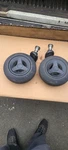 Pair Permobil Caster Forks 2.50-3 Wheels Tires F3 F5 M3 M5 Power Chair. Fixed Price $50.00.