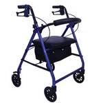 Roscoe Medical E-series Rollator Lightweight Rolling Walker Soft Seat. Fixed Price $129.99.