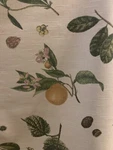 "botanica" Drapery Upholstery Fabric By Waverly Large Scale Floral Design 3 Yds. Fixed Price $48.00.