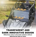 Utv 3-PIECE Combo Full Windshield For Honda Talon 1000R 1000X-4 2019-2024. Fixed Price $129.95.