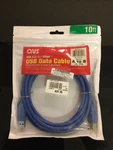 Qvs Usb 3.0/3.1 5GBPS Data Cable 10 Feet/ Meter To Application Brand New. Fixed Price $7.50.