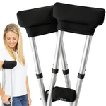 Vive Premium Crutch Pads & Hand Grips - 2 Count (pack Of 1), Black. Fixed Price $33.45.