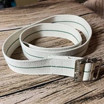 Posey Gait Belt 6556S Cotton 52 Ivory/ Green. Fixed Price $5.99.