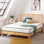 8" Classic Bonnell Spring Mattress With Comfort Foam Top - Queen Size, White. Fixed Price $289.99.
