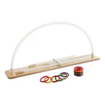 Rolyan Graded Rom Arc, Wood Base & Plastic Tube With 12 Rings, Range Of Motio.... Fixed Price $165.08.