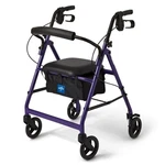 Medline Aluminum Rollator Walker With Seat, Folding Mobility Rolling Has. Fixed Price $89.39.