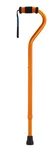 Standard Offset Adjustable Walking Cane Aluminum Orange 0.64 Pound Senior. Fixed Price $37.29.