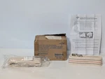 Lot Of 4: Medline MDT828203 Cotton Transfer/ Gait Belts, Metal Buckle, Pinstripe. Fixed Price $44.99.