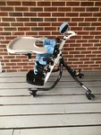 Leckey Squiggles Stander Chair Child Used Blue Size 1 - Free Shipping. Fixed Price $629.99.