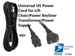 Electric Cord Power Cable Wall Plug For Okin Recliner. Fixed Price $12.59.