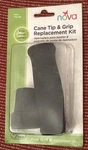 Cane Tip & Grip Nova TG-100 Black-new. Fixed Price $11.67.