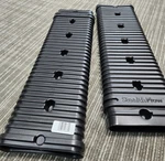 (2 Pack) Amerimax 4621 Downspout Extender 24" 7-1/4" Black Pvc Stealthflow. Fixed Price $22.49.