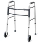 Carex Folding Walker Wheels For Seniors Portable Medical Adjustable. Fixed Price $65.90.