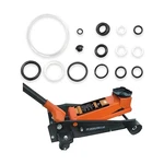 Tnaiyh 17PCS Car Floor Jack Seal Kit, 3 Ton Horizontal Hydraulic Multicolor. Fixed Price $9.66.