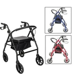 Heavy Duty Extra Wide Bariatric Rollator Rolling Walker With Padded Seat. Fixed Price $59.99.