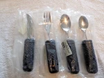 Alimed Inc Ez Large Grip Utensils Set Of Four New / Sealed. Fixed Price $45.00.