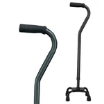 Carex Quad Cane With Small Base - Adjustable Height And Walking Stick. Fixed Price $37.09.